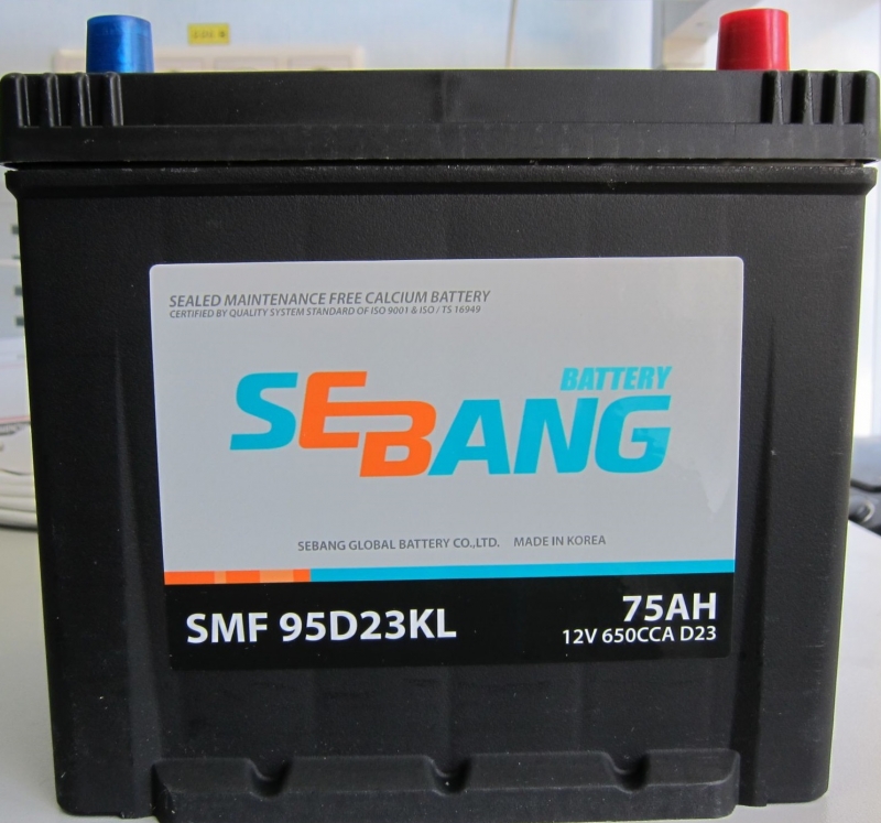 Smf аккумуляторы что это. Sebang smf95d23kl. Аккумулятор Sebang SMF 65. Аккумулятор Sebang 75 а/ч Обратная r+ en 650a, 232x175x225 SMF 95d23kl. Аккумулятор Sebang 125d31kr.