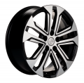 Khomen Wheels KHW1803 7x18 5x114,3 ET50 54,1 Black-FP